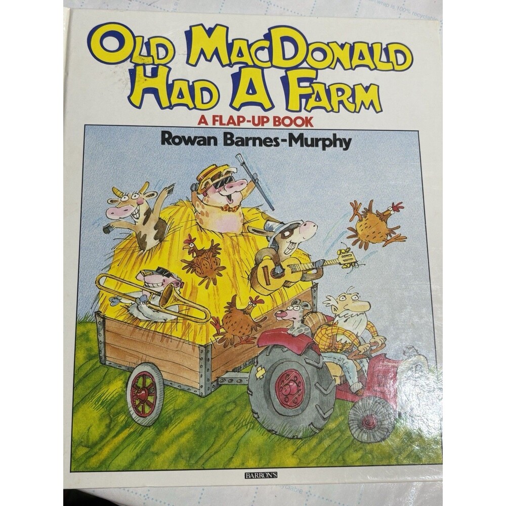 Barron's Old MacDonald Had a Farm by Rowan Barnes-Murphy Flap-Up 1985 HC